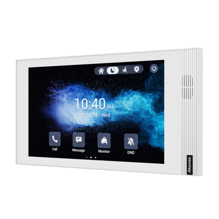 Pantalla Linux TFT para videoportero de 7". Color blanco