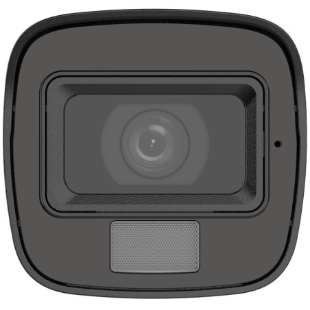 Cámara IP bullet HiWatch HWI-B140HA-LUC - 4 MP, luz híbrida, audio, PoE