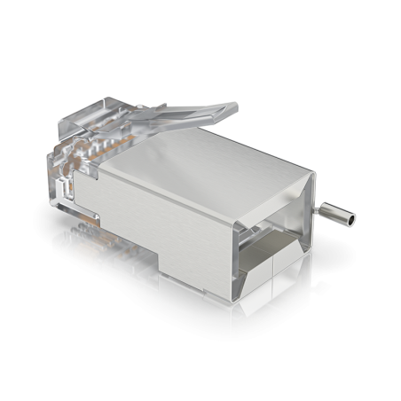 Conector CAT5 FTP macho. Caja de 100uds (Precio unitario)