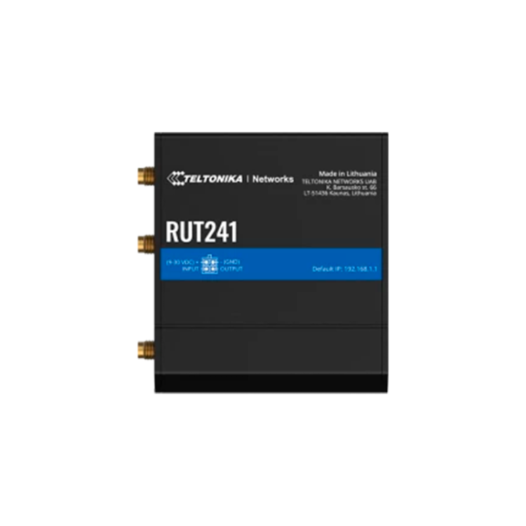 Router 4G Cat4 / 3G / 2G Wifi  (2,4Ghz) 150mbps, x2 puerto 10/100 y 2x SMA,1x RP-SMA. Industrial, 1 SIM Slot