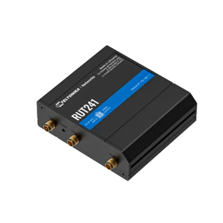 Router 4G Cat4 / 3G / 2G Wifi  (2,4Ghz) 150mbps, x2 puerto 10/100 y 2x SMA,1x RP-SMA. Industrial, 1 SIM Slot