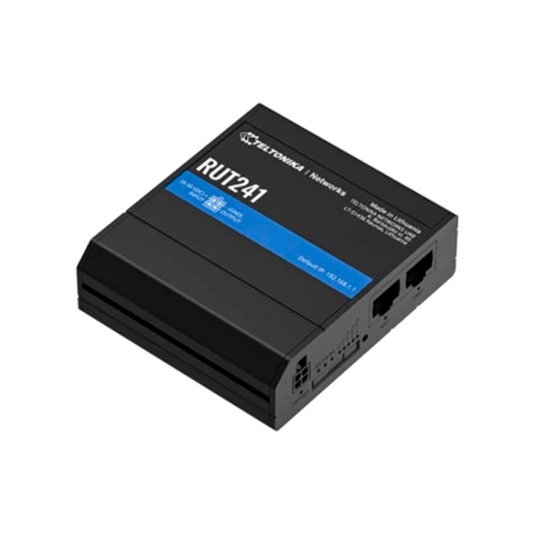 Router 4G Cat4 / 3G / 2G Wifi  (2,4Ghz) 150mbps, x2 puerto 10/100 y 2x SMA,1x RP-SMA. Industrial, 1 SIM Slot