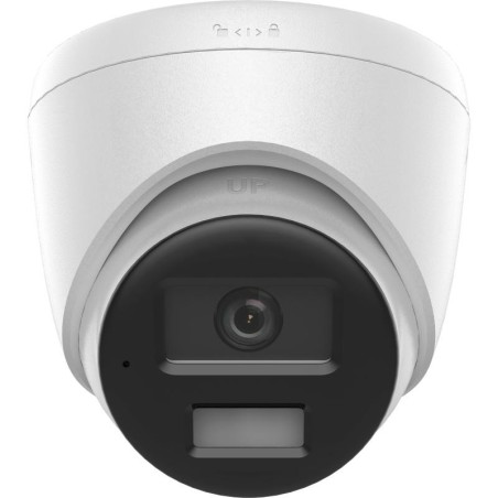 Cámara IP turret HiWatch HWI-T240HA-LUC - 4 MP, luz híbrida, audio, PoE