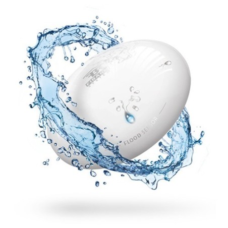 Fibaro Flood Sensor Multisensor Zwave Plus de inundación, inclinación, temperatura e intrusión