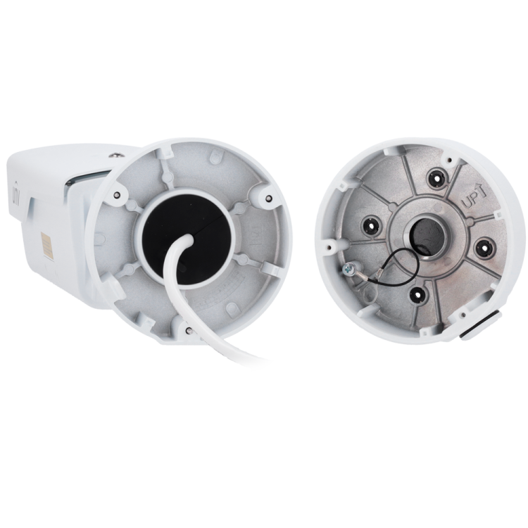 REACONDICIONADO | Cámara IP bullet LPR, 4Mpx Light Hunter, IR 50mts, lente 8-32mm motorizada, UltraH265, PoE, IP67