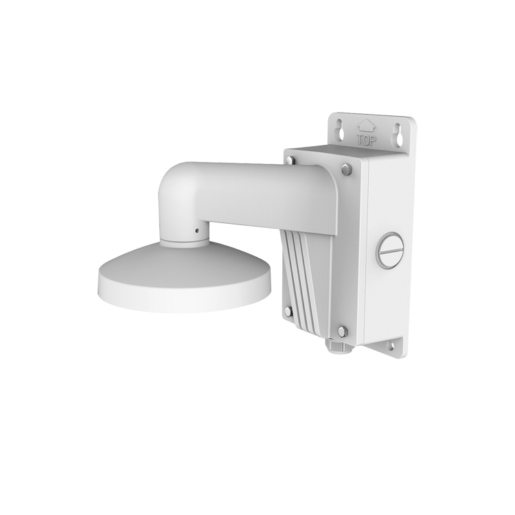 Hikvision - Soporte de pared para cámaras domo con caja de conexión - Aleación de aluminio -242.92 (Al) x 123 (An) x 155 (φ) mm