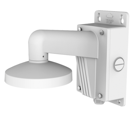 Hikvision - Soporte de pared para cámaras domo con caja de conexión - Aleación de aluminio -242.92 (Al) x 123 (An) x 155 (φ) mm