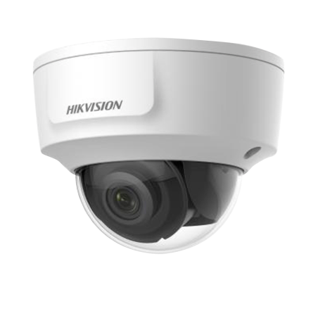 Cámara IP domo, 2.1Mpx, IR 30mts, 2.8mm, H265+, PoE802,3af, IP42, IK10