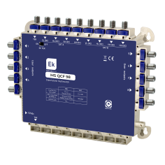 Multiswitch Final de Cascada/estrella. 9 entradas (8 SAT + 1 TER) 8 salidas usuario.