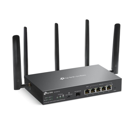 Router VPN Gb Omada 4G+ Cat6, Wi-Fi 6 AX3000, x5 Gb, SFP, balanceador de carga, APP OMADA