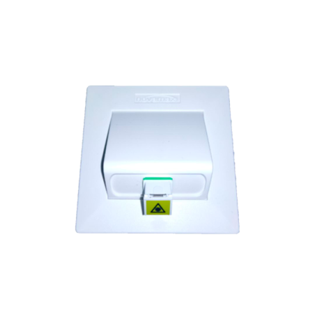 Kit Toma de Fibra con Adaptador SC/ APC Blanco