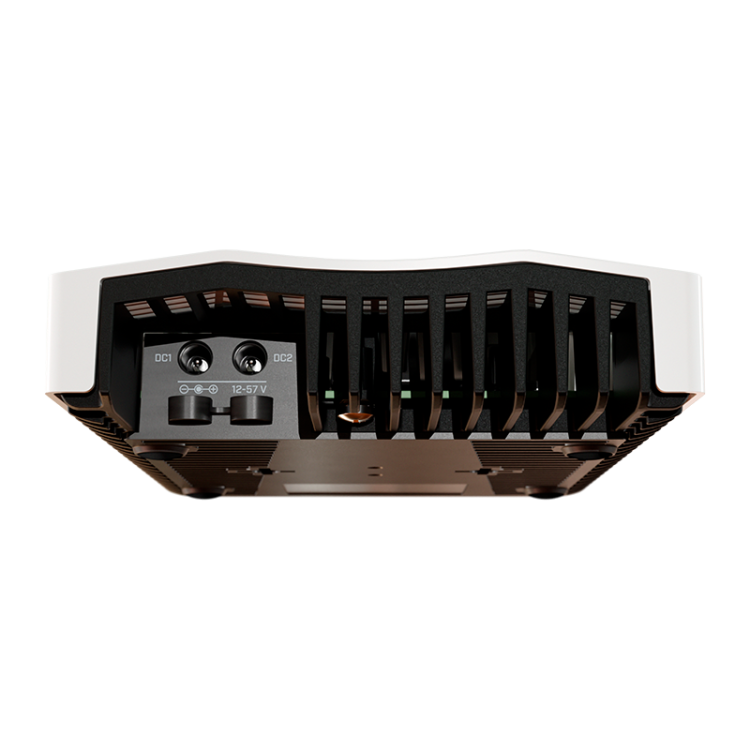 Cloud Router 2 Core, 512Mhz, 32Mb RAM, x1 Gb, x4 1G/2.5G/5G/10G, RouterOS v7. Level 5