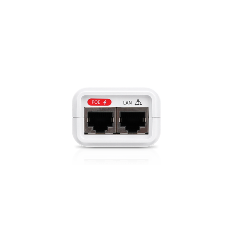 Adaptador POE 24V, 0.3A, 7W. Gigabit. Blanco