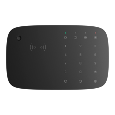 Teclado inalámbrico con sirena y lector RFID para central Ajax