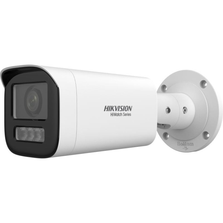 Cámara IP Bullet Hikvision HWI-B640HA-LZU - 4 MP, varifocal 2.8-12 mm, 50 m IR/luz, microSD, IP67