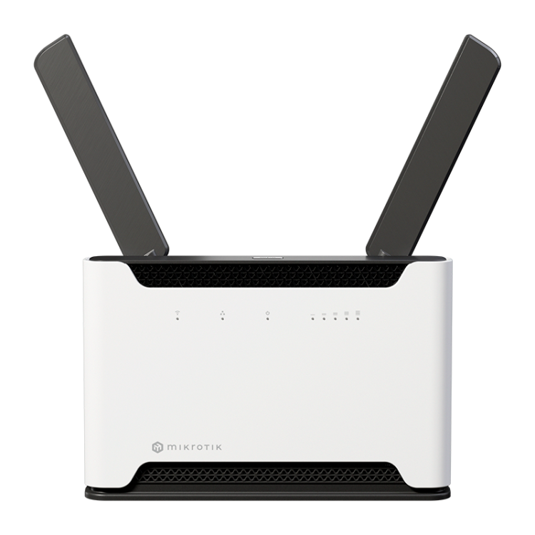 Router Wi-Fi 6 MikroTik CHATEAU PRO AX - AX3600, dual band, 5 puertos Gb, PoE-out. H53UiG-5HaxQ2HaxQ