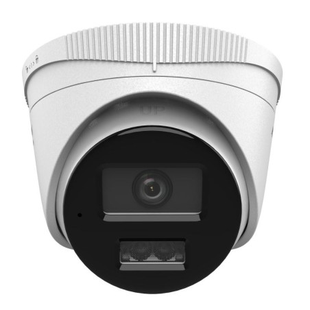 Cámara IP turret HiWatch HWI-T260HA-LU - 6 MP, luz híbrida, audio, PoE