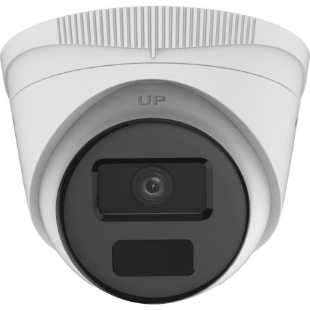 Cámara IP turret HiWatch HWI-T221H-C - 2 MP, lente fija 2.8 mm, IR 20 m, PoE