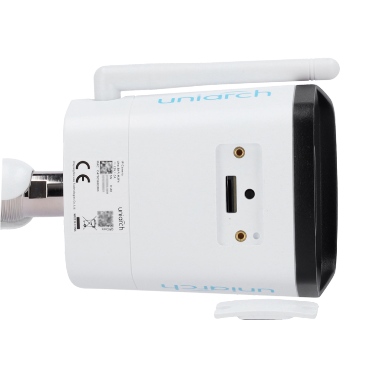Cámara IP bullet wifi, 2.1Mpx, IR 30mts, 1/2.9", 4mm. IP67