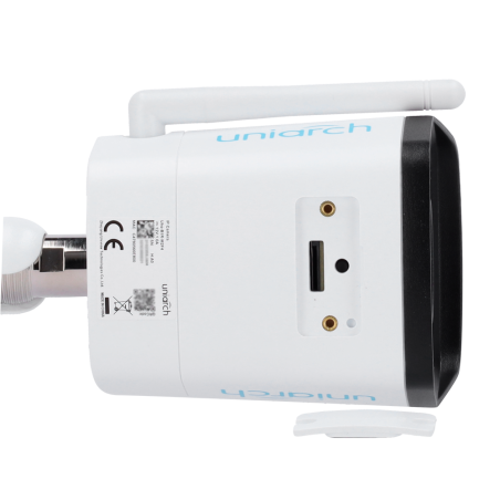 Cámara IP bullet wifi, 2.1Mpx, IR 30mts, 1/2.9", 4mm. IP67