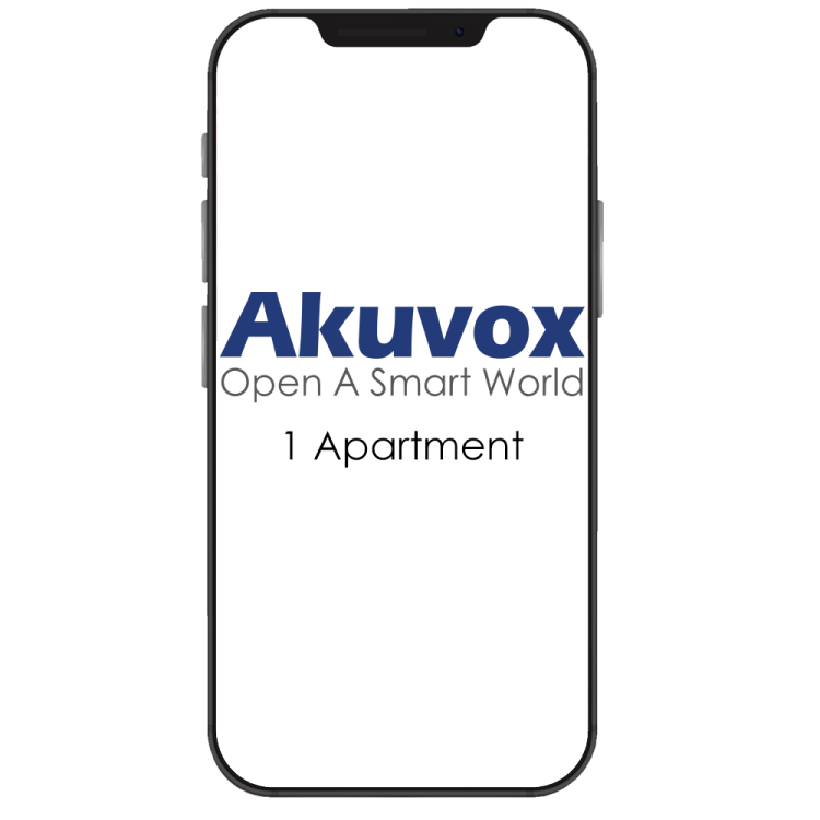 Licencia para 1 apartamento hasta 4 APP sin monitor