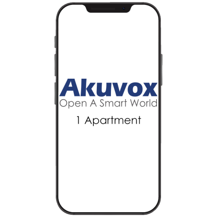 Licencia para 1 apartamento hasta 4 APP sin monitor