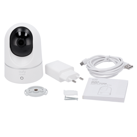 Cámara IP Wifi PTZ, 2K, IR 10mts, lente 2.8mm, H.265, Interior