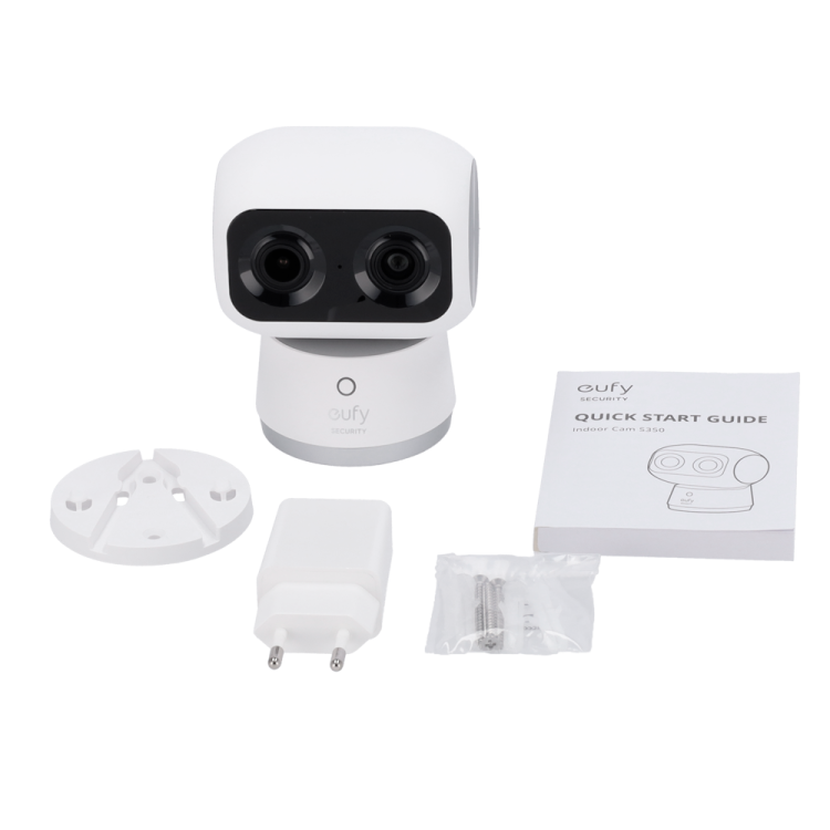 Cámara IP Wifi PTZ, 4K, IR 10mts, lente 2.8mm, H.264, Interior