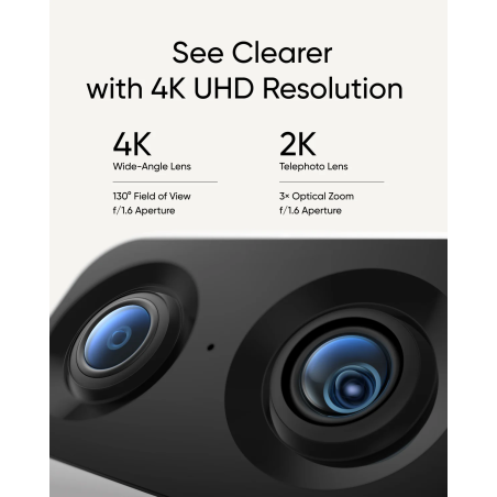 Cámara IP Wifi PTZ, 4K, IR 10mts, lente 2.8mm, H.264, Interior