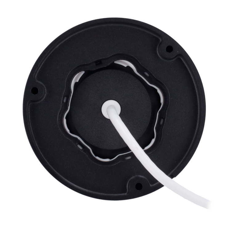 Cámara IP domo, 8Mpx, IR 30mts, lente 2.8mm, UltraH265, PoE802,3af, IP67, Active Deterrence. Negra