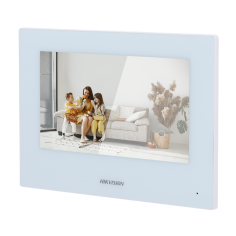 Monitor Videoportero 2 hilos Wifi Hikvision 7". Montaje en superficie. Blanco