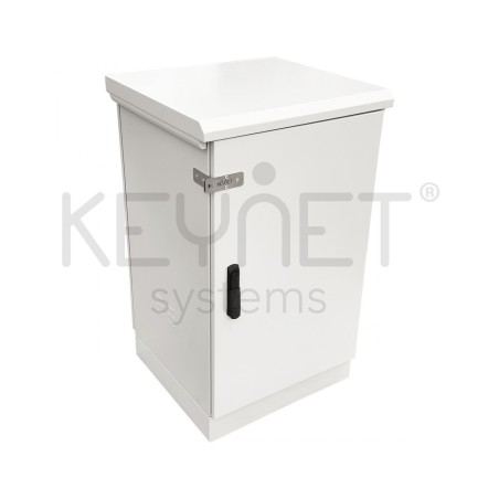 Armario rack exterior 19" Keynet FRC-A-U-1266-P4-NGN - 12U, 600x600x650mm, IP55, montado