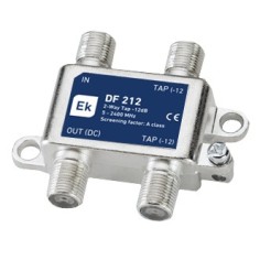 Derivador 2 salidas, 12db, 5-2400Mhz