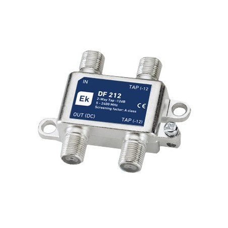 Derivador 2 salidas, 12db, 5-2400Mhz