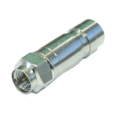 Conector de compresión F EKSELANS CCP 11 - 75 Ohm, 5-2400 MHz, Clase A