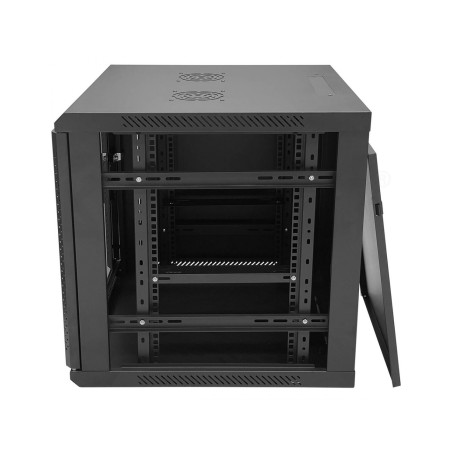 Rack de suelo/pared 19", 12U, F450 / AN600 / AL590mm, Vacío.