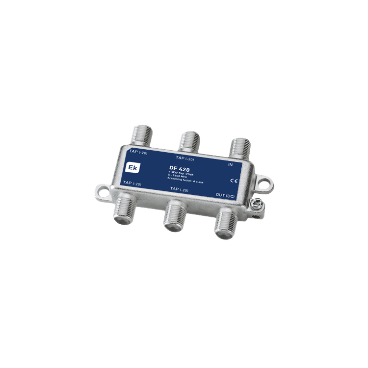 Derivador 4 salidas, 20db, 5-2400Mhz