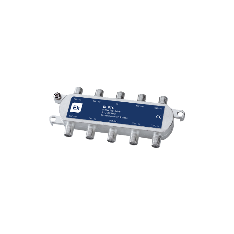 Derivador 8 salidas, 16db, 5-2400Mhz