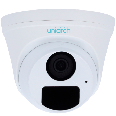 Cámara IP domo, 2Mpx, IR 30mts, 2.8mm, UltraH265, PoE802,3af, IP67