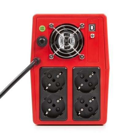 SAI Line-interactive de 2000 VA / 1200W, con alarma e indicador LED, salida 230 VAC, x6 shucko, USB