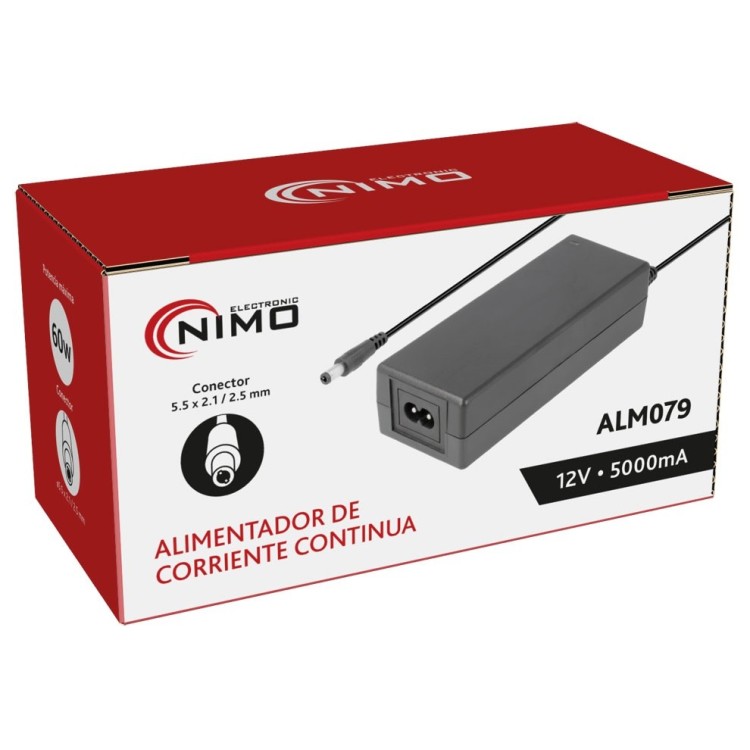Fuente de alimentación 12V/5A