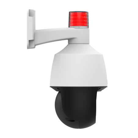 Cámara IP domo, 2Mpx, Smart Light 50mts, 4X, 2.8-12mm, H265+,  PoE802,3af, IP66