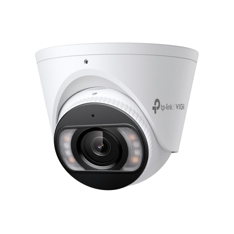 Cámara IP turret, 4Mpx, Lente 2.8mm, IR 30mts Full Color. Interior. Smart Event. Audio. IP67