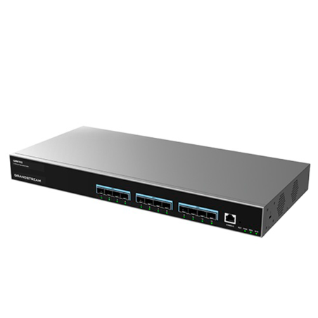 Switch de agregación Capa3, x12 SFP+, fuente de alimentación redundante opcional.