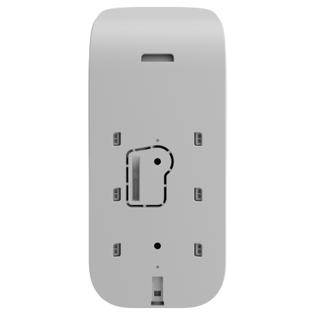 Detector tipo cortina exterior Ajax AJ-CURTAINOUTDOOR-W - doble tecnología, 12 m, IP55, blanco