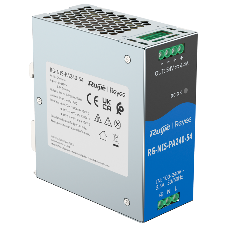 Fuente de alimentación 54 V 4,4A / 240 W