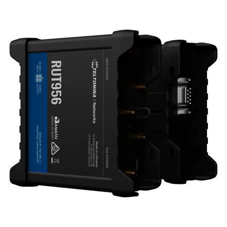 Router 4G 2,4Ghz 150mbps, x4 puerto 10/100, x3 entrada, 3x salida digital +RS232 + RS485,  x2 antenas (3dBi). Industrial