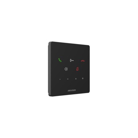 Telefono manoslibres 2 hilos Hikvision. Montaje en superficie. Negro