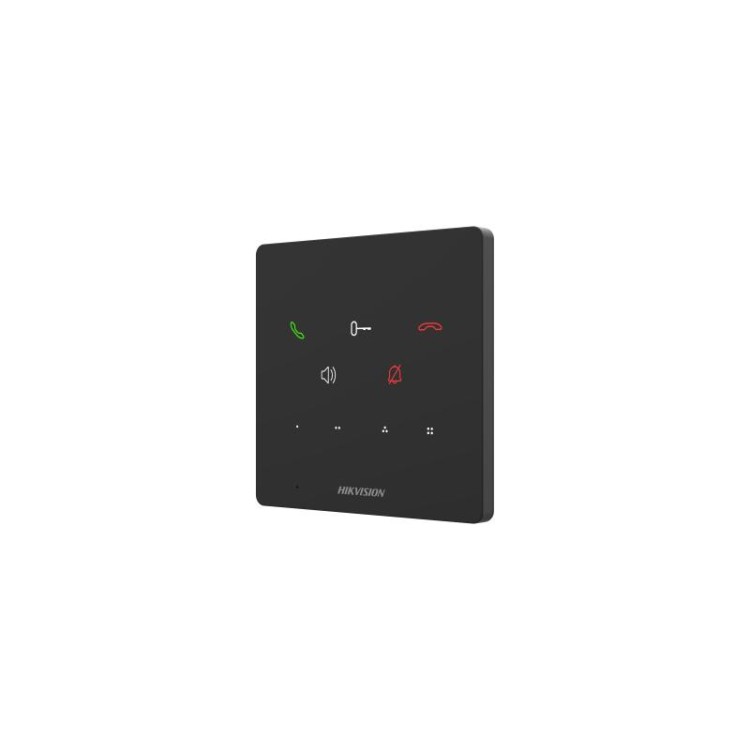 Telefono manoslibres 2 hilos Hikvision. Montaje en superficie. Negro