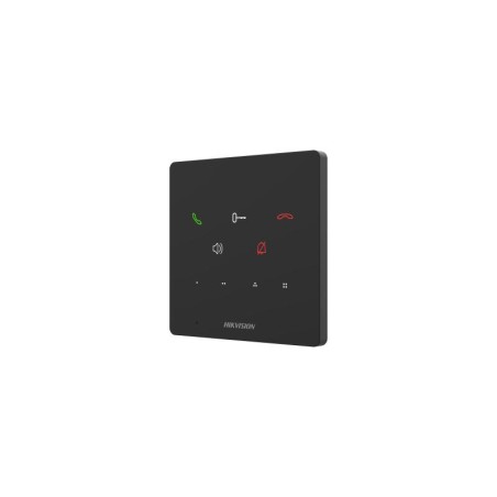 Telefono manoslibres 2 hilos Hikvision. Montaje en superficie. Negro